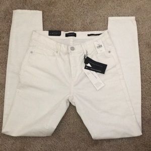 White Banana Republic Skinny Jeans